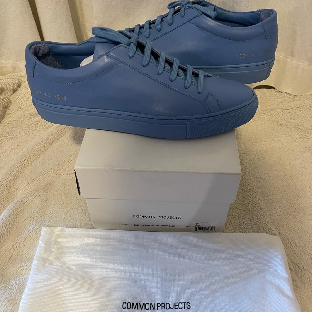 CommonProjects Achilles Low Cadet Blue
